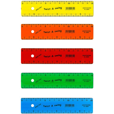 DUX Twist & Swing Lineal 15cm 9041/K ass.