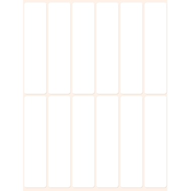 AVERY ZWECKFORM Etichette universali 76x19mm 3328 bianco 324pz./27fl.