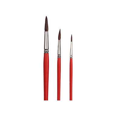 TALENS Aquarellpinselset Gr.4/8/12 90915033 3-teilig