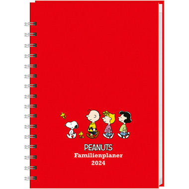 HEYE Familienagenda Peanuts A5 21545 DE, 15.2x23.2cm 2024