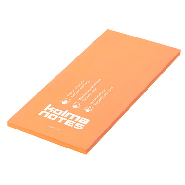 KOLMA kolma NOTES 99x210mm 13.010.12 1x100 fogli arancione