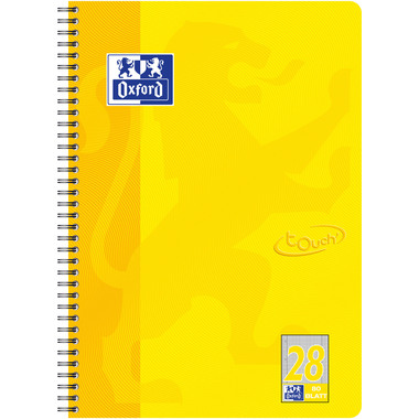 OXFORD Collegeblock Touch A4+ 400086495 quadrettato, 90g 80 fogli