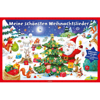 ARS EDITION Adventskalender 62x40.2cm 12016 Weichnachtslieder, Sounds
