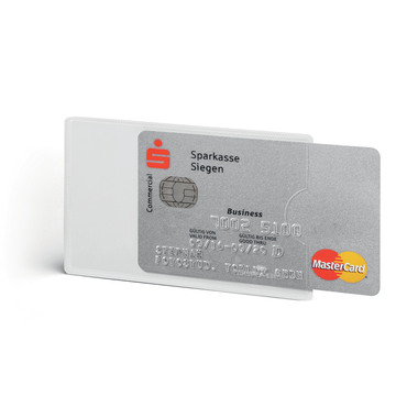 DURABLE Card case Rfid Secure 890319 3 pezzi