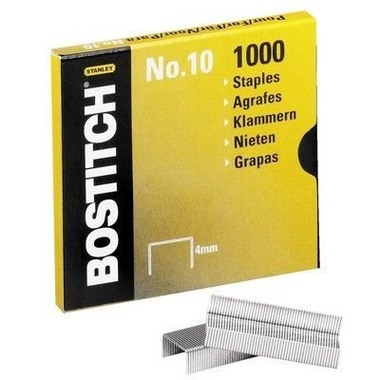 BOSTITCH Heftklammern 4mm NO-10-1M 1000 Stück