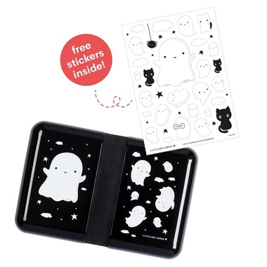 ALLC Lunchbox Ghost SBGHBL17 schwarz 18x6x12cm