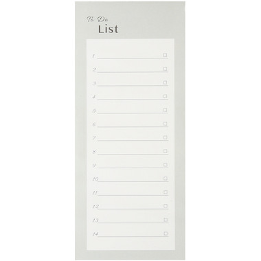 I AM CREATIVE To Do Liste 9x21cm MAA4005.37 grün 80 Blatt
